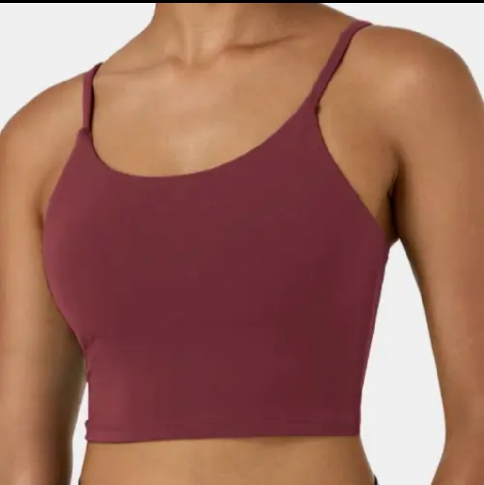 NWT Halara Basic Padded Cropped Tank Top